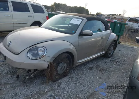 2013 Volkswagen Beetle 2.5L из США, поврежденный, VIN 3VW5P7AT6DM800417